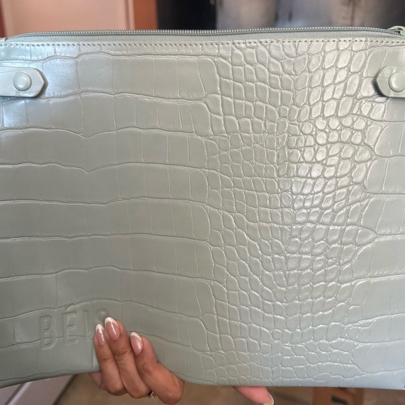 BEIS croc work tote in slate - Picture 5 of 5